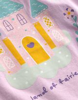 T-Shirt - Frontprint - lila