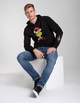 Mikina s kapucňou - cierna