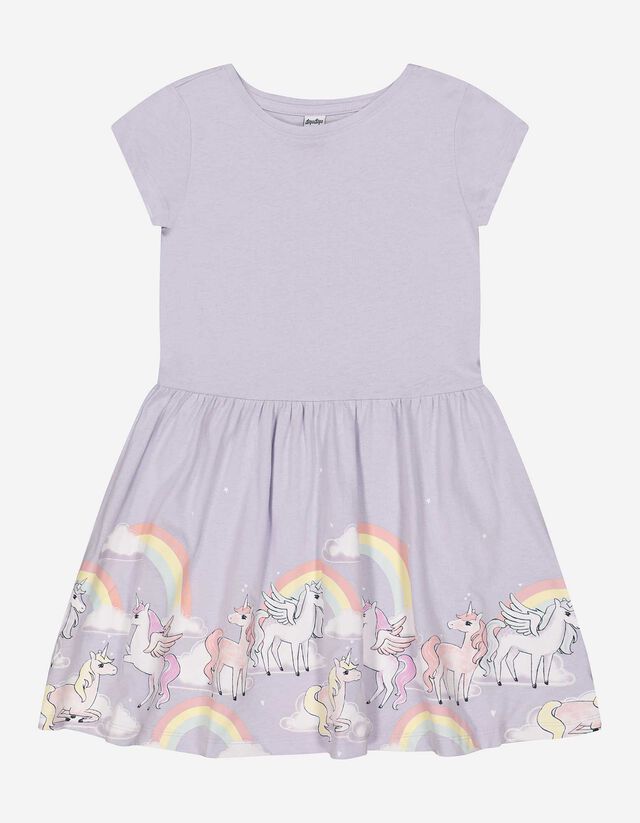 Mädchen A-Linienkleid - Print   