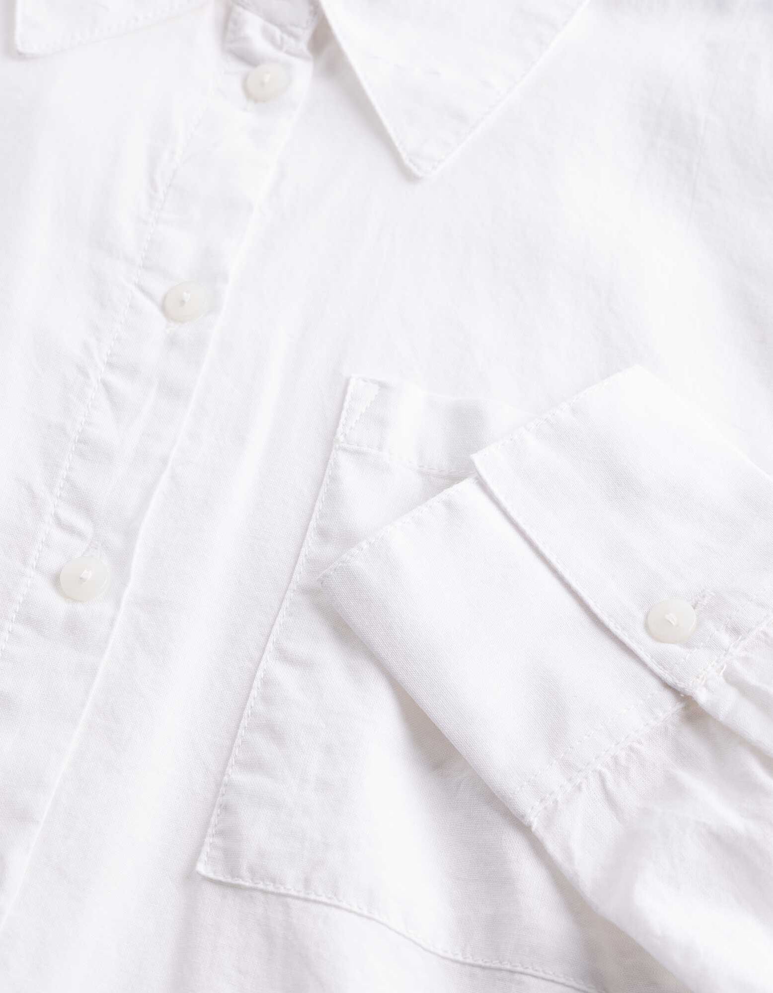 Overhemdblouse - Zachte touch - wit