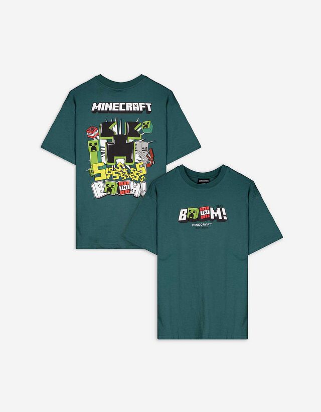 T-Shirt - Minecraft - dunkelgrün