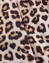 Pantalone - Leopard print - bela