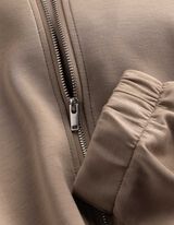 Prop&iacute;nac&iacute; mikina - b&eacute;žov&aacute;