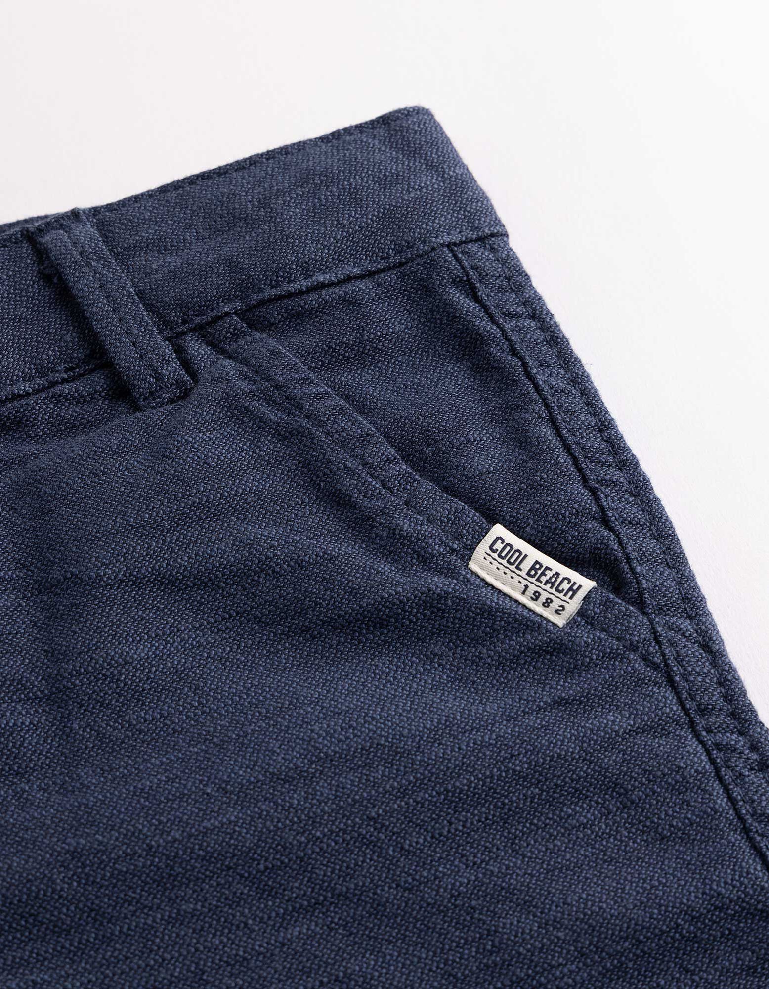 szorty - regulowany d&oacute;ł - Granatowy