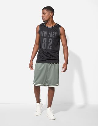 Shorts - einfarbig - dunkelgr&uuml;n