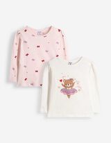Langarmshirt - 2er-Pack