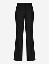 Pantaloni - Spacco laterale - nero