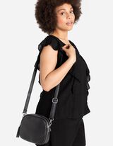 Borsa a tracolla - Scomparto zippato all’interno - nero