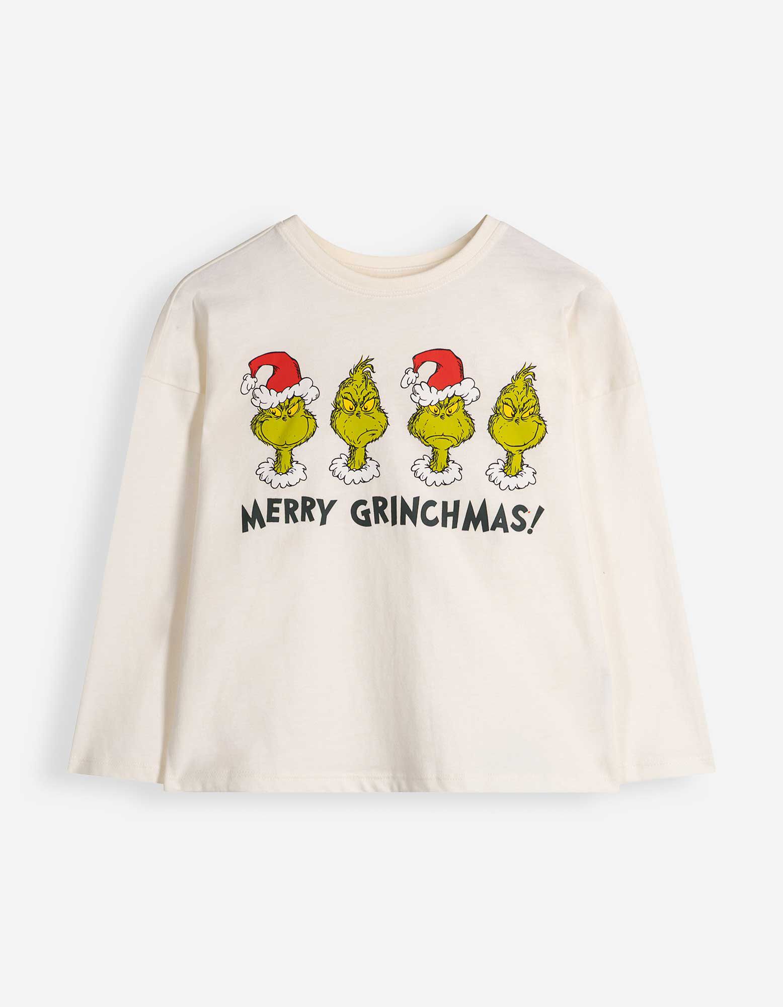 Pyjama Set aus Shirt und Hose - The Grinch - Bunt