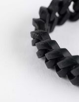 Braccialetto - Confezione doppia - nero