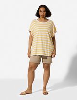 T-shirt - Rayures - citron