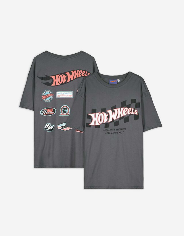 T-shirt - Hot Wheels - grigio scuro