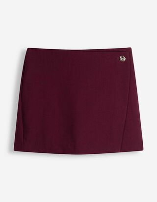 Skort - einfarbig - Lila
