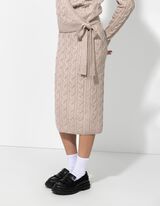 Midirock - Strick - beige