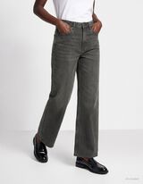 Jeans - Wide Fit - Grau