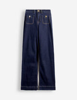 Jeans - Wide Fit - dunkelblau