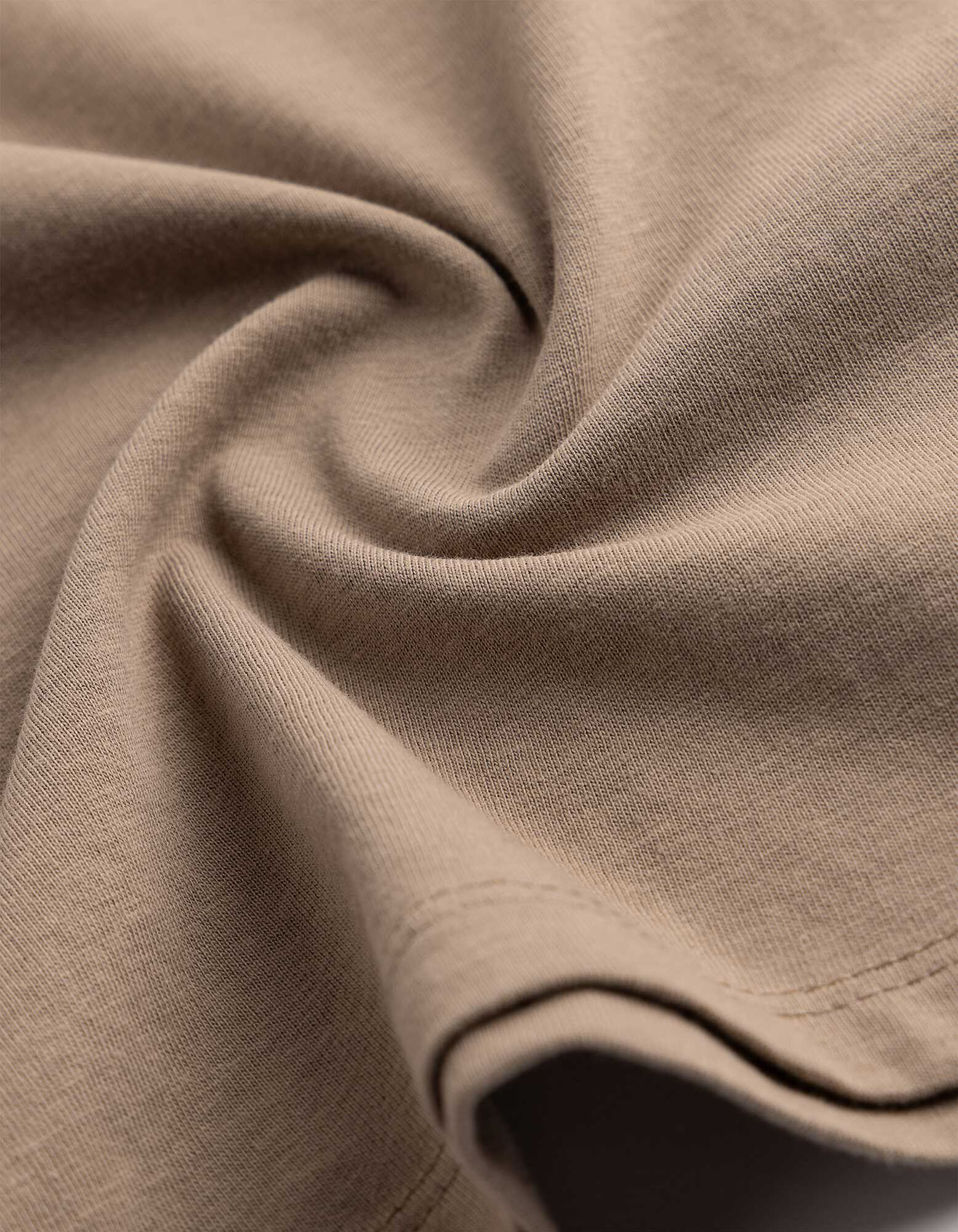 Tričko - Jednobarevn&eacute; - Taupe