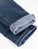 Jeans di base - Effetto termico - blu scuro
