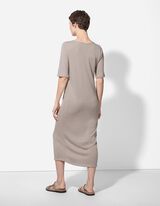 Šaty - Délka do lýtek - béžová