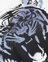 T-shirt - Frontprint - bialy