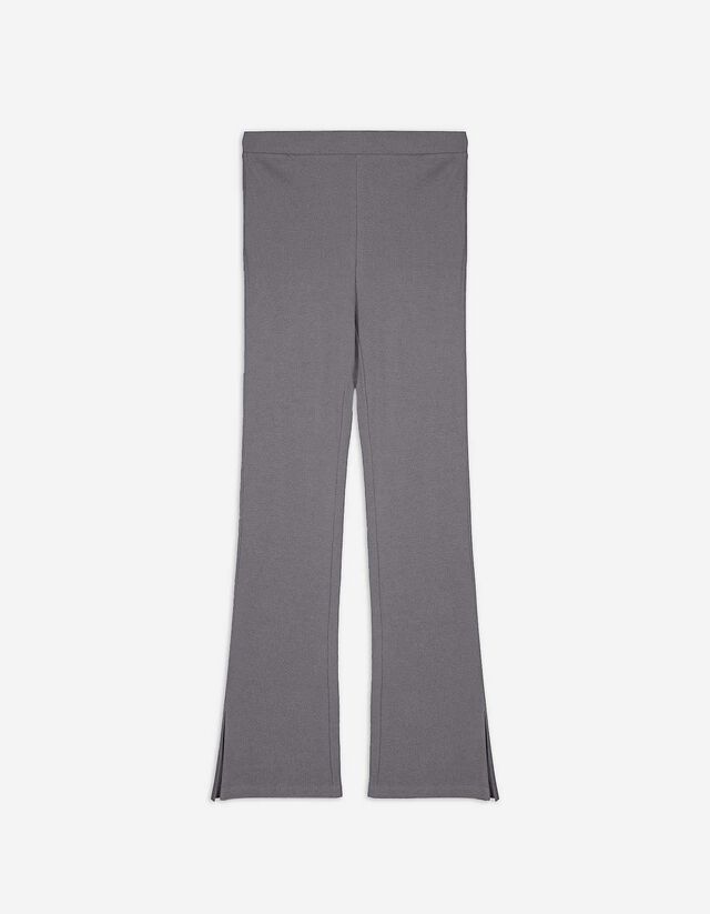Leggings - Taglio svasato - grigio scuro