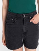 Pantaloncini - Vita alta - nero