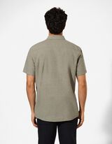 Chemise - Lin m&eacute;lang&eacute; - Vert