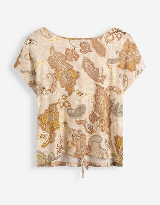 T-Shirt - Kordel - Beige