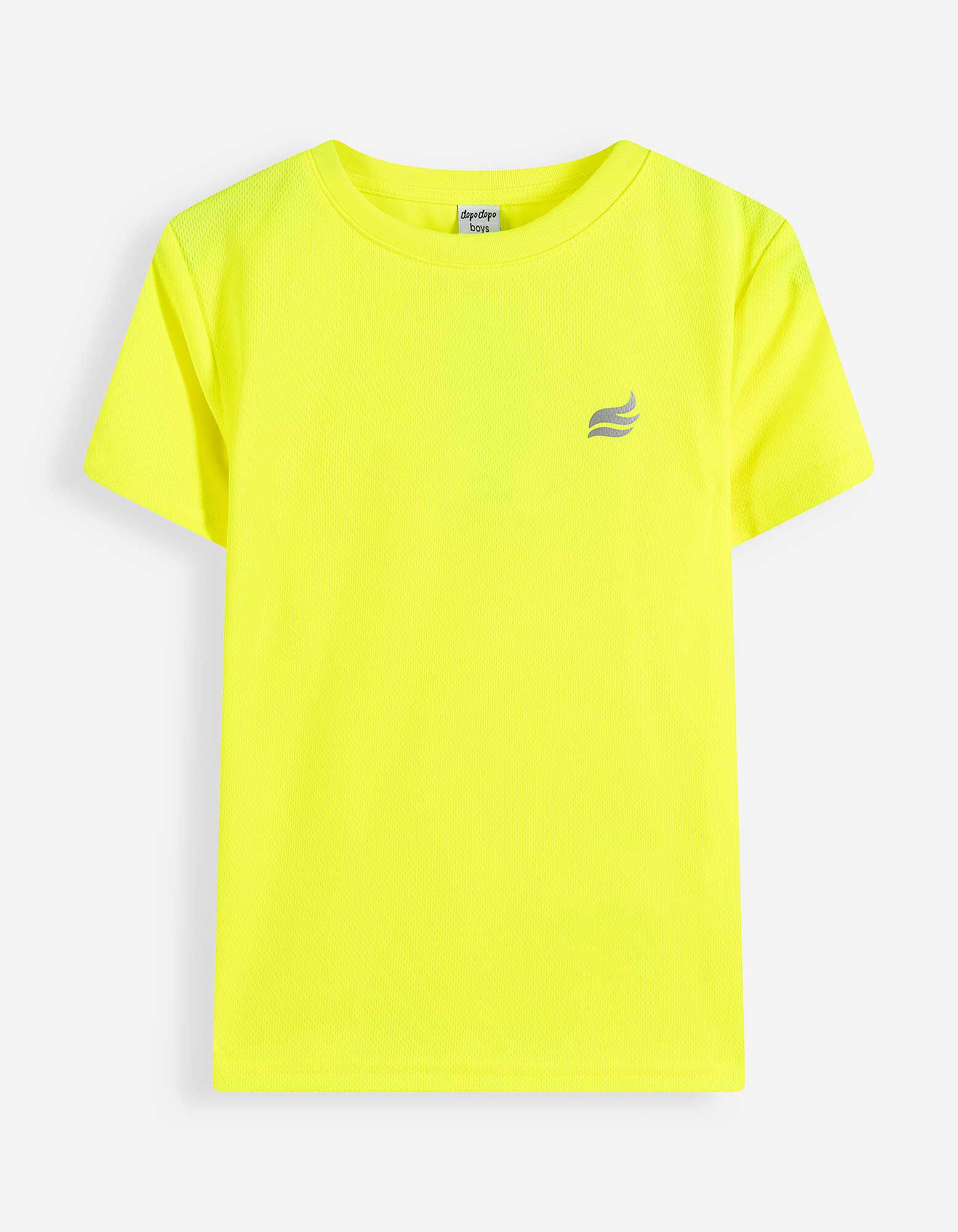 Souprava trička a kalhot - Předn&iacute; tisk - gelb