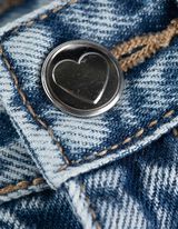 Jeans - Ziersteine - blau