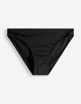 Bikinislip - einfarbig - schwarz