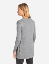 Dolga jopa - Viskozna me&scaron;anica - siva