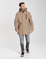 Herren Parka - Abnehmbare Kapuze
