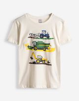 Shirt - Frontprint - wei&szlig;