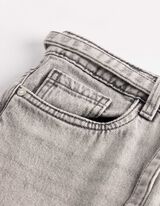 Jeans - Straight Fit - grau