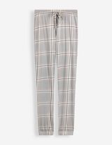 Pyjamahose - Allover-Muster - Grau