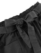 Pantaloni scurți - Curea talie - Negru