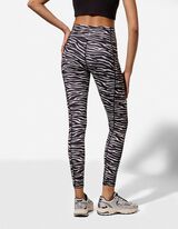 Leg&iacute;ny - Zebř&iacute; vzor - cern&aacute;