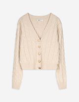 Vest - Viscosemix - beige