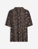 Tričko - Směs s viskózou - cerná