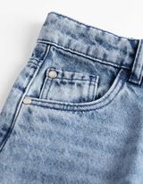 Jeans - Weites Bein - blau