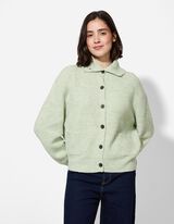 Cardigan - Strick - grün