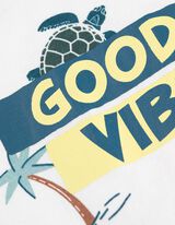 Tanktop - Print all-over - wit