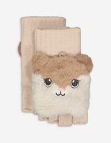 Handschoenen - Dierenmotief - beige