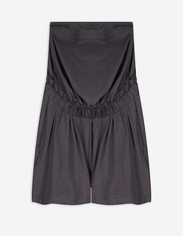 Pantalon de grossesse - Mélange de coton - Gris foncé