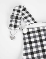 Marškinėlių ilgomis rankovėmis ir šliaužtinukų rinkinys - Kelio ilgis - baltas