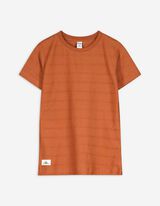 T-Shirt - einfarbig - braun