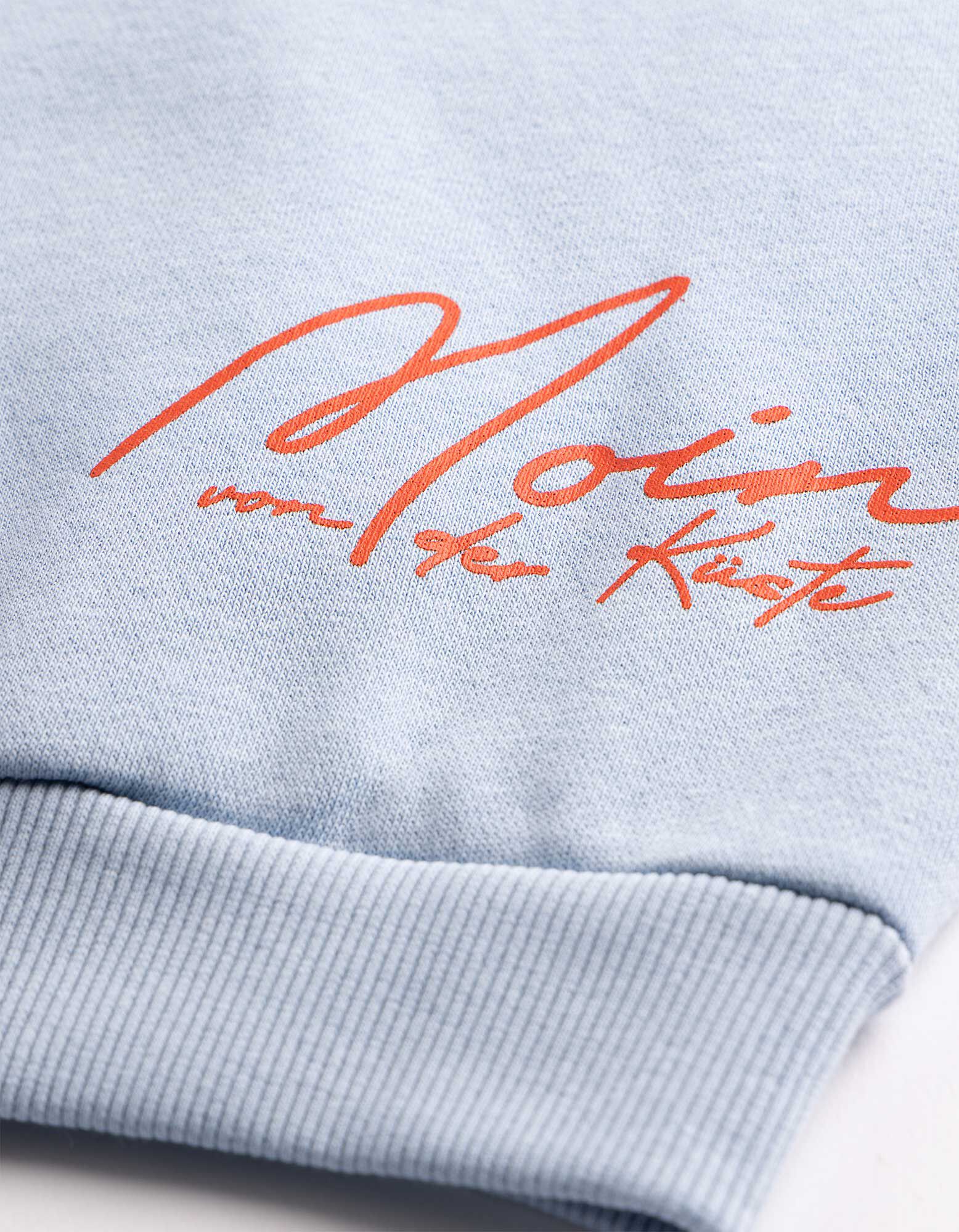 Hoodie - Kapuze - Hellblau