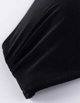 Bikinitop - einfarbig - schwarz