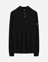 Pullover - Troyer - dunkelgrau